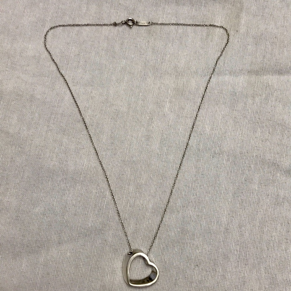Tiffany silver necklace